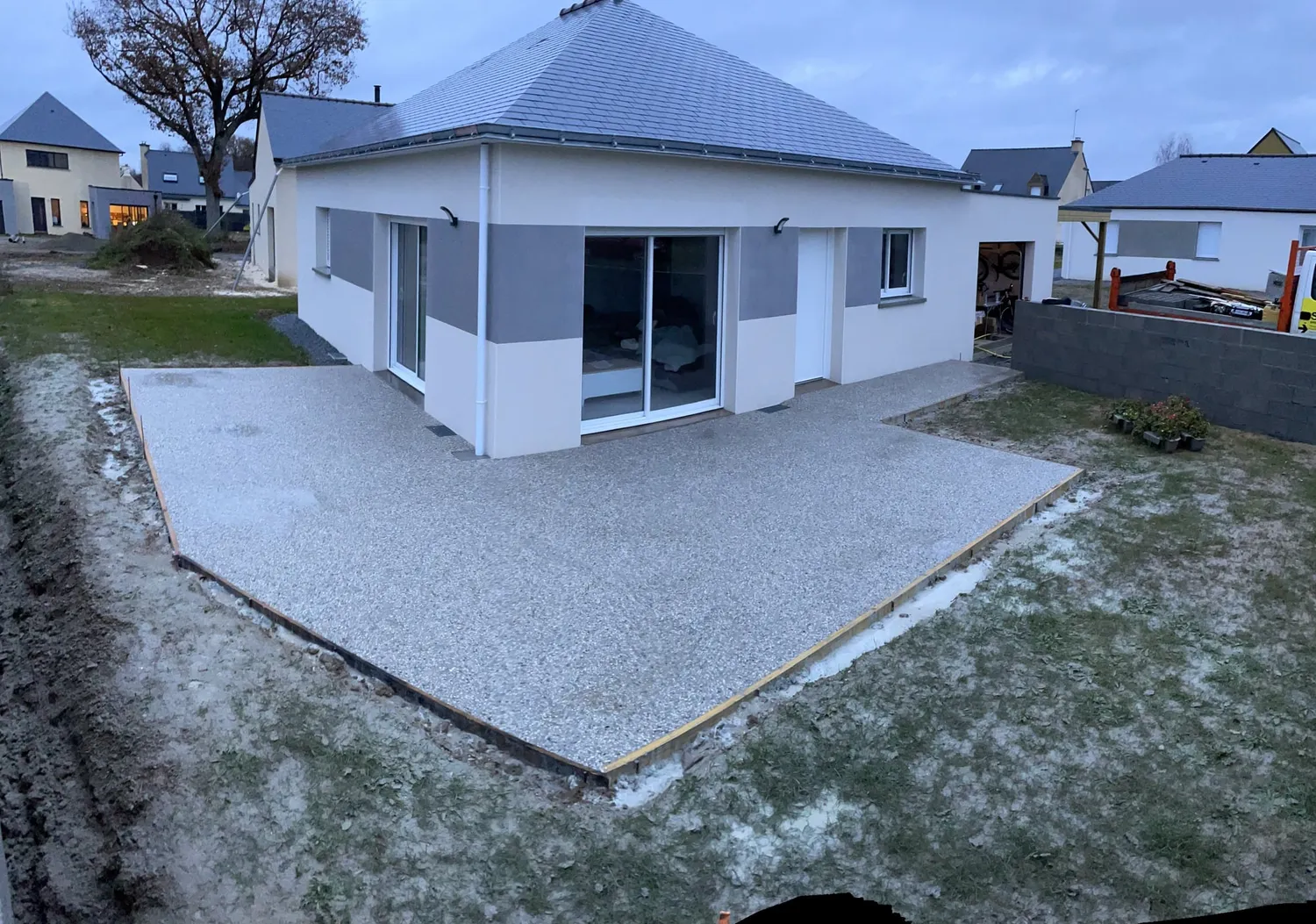agrandissement maison locmine